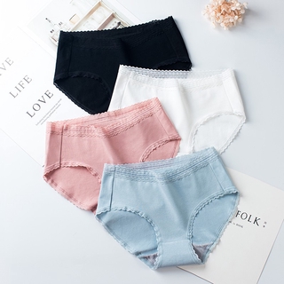 Quần lót Cotton phối ren gợi cảm cho nữ