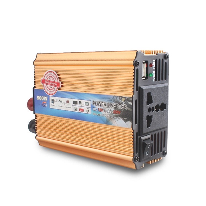 Bộ kích điện ắc quy 12V lên 220V 500W INVERTER