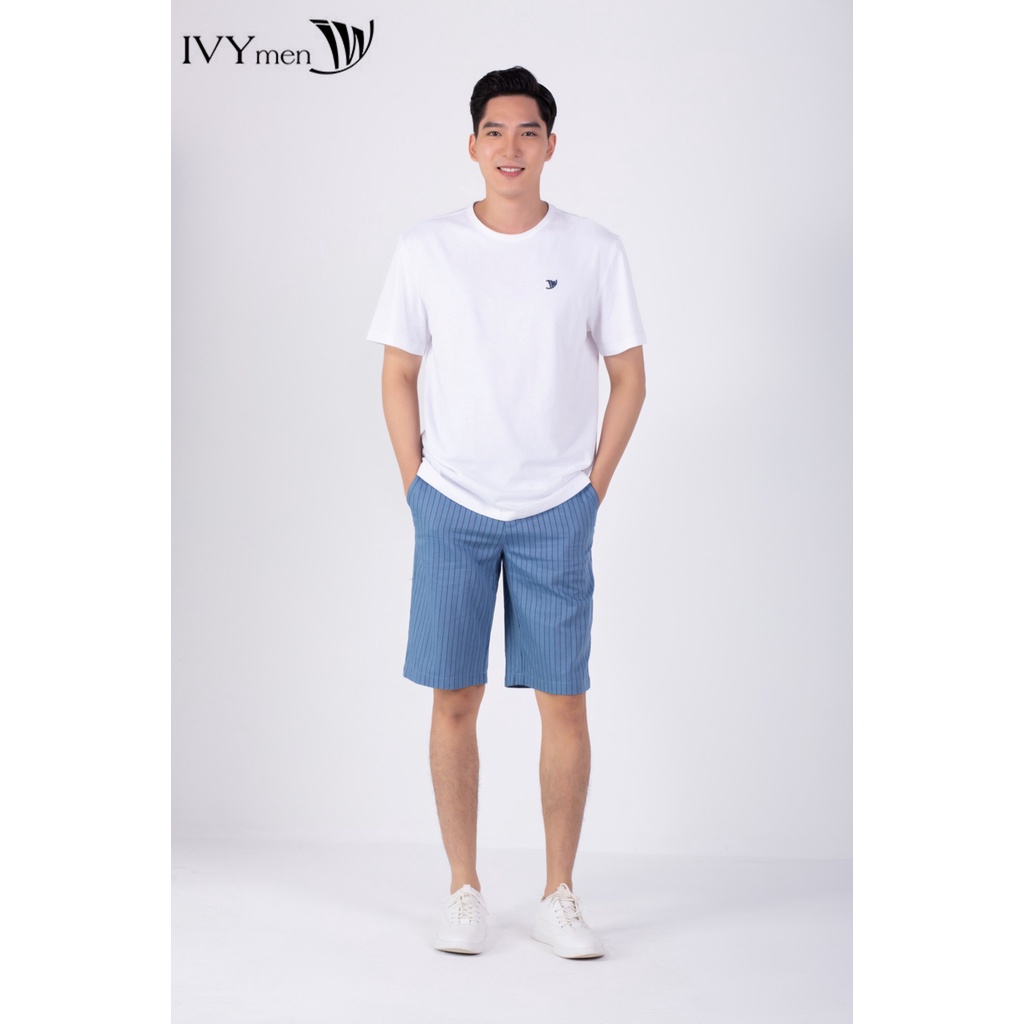 Áo thun nam cổ tròn IVY moda MS 57E3101