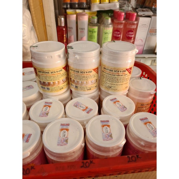 Kem Dưỡng Da ❤ Abutine 3c3 ❤️ Kem Dưỡng Trắng chuyên dùng cho spa , nguyên liệu, công thức làm kem trộn trắng da