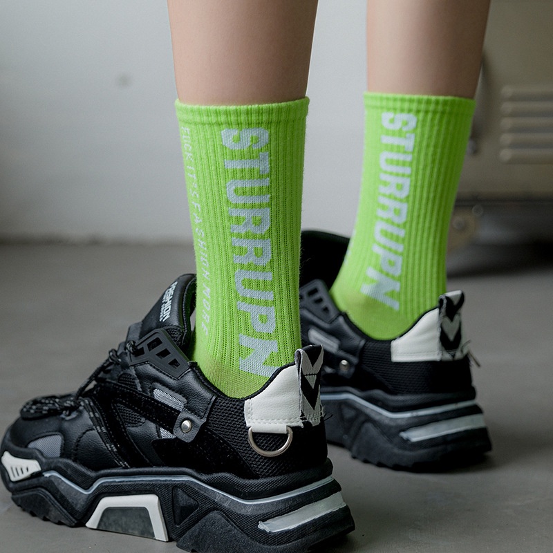 Vớ thể thao WAFNHA D309 bằng cotton mềm mại thời trang dành cho nam và nữ