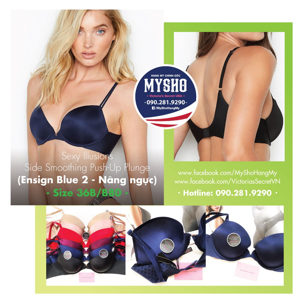 [36B/B80] Áo lót Ensign Blue 2 - Nâng ngực