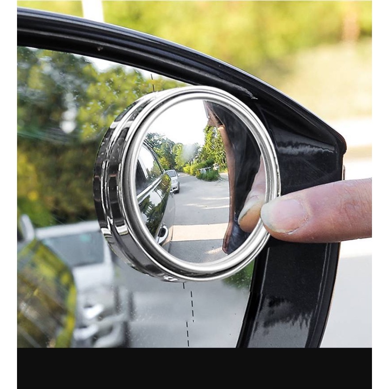 2 gương chiếu hậu hình tròn xoay 360 độ cho ô tô