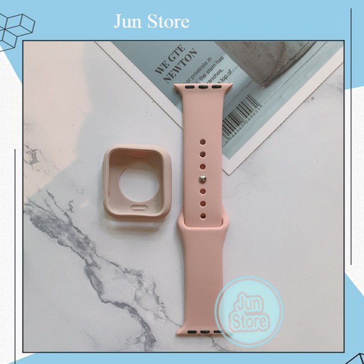 [Ốp Silicon A.W]- Case Bảo Vệ đồng hồ A.W - Đủ kích cỡ từ 38mm 40mm 42mm 44mm Silicone iWatch Series 4/3/2/1