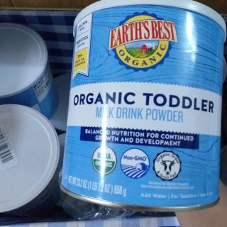 SỮA EARTH'S BEST ORGANIC TODDLER FOMULAR 658GRAM