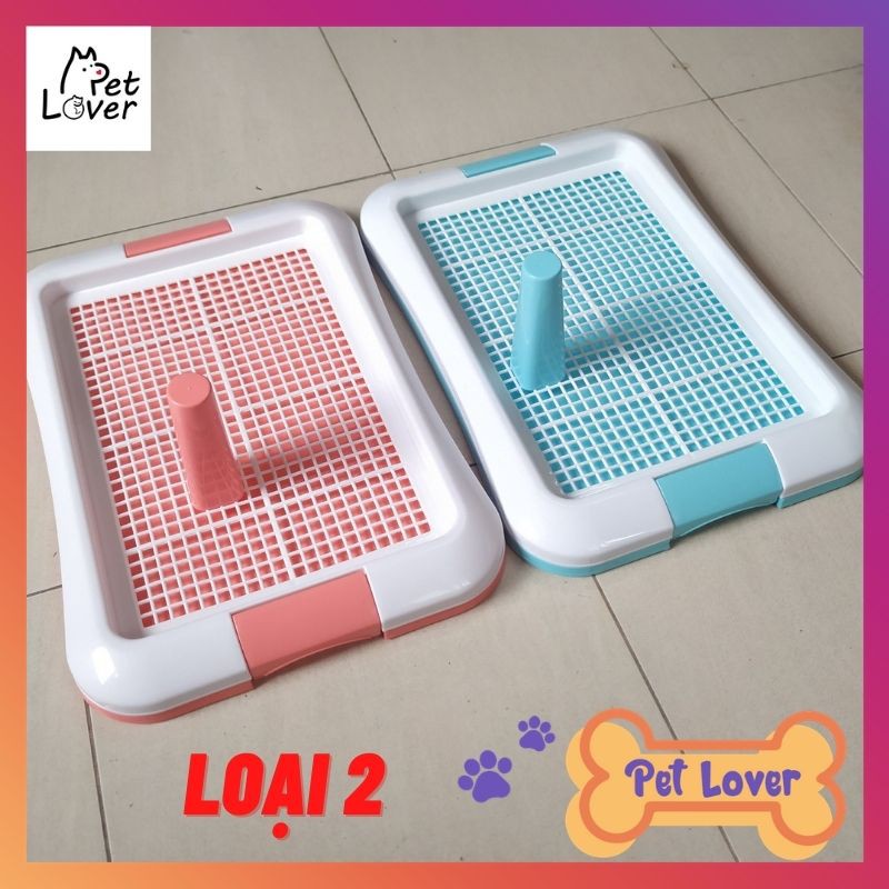 Khay vệ sinh cho chó, khay đi vệ sinh cho chó, phù hợp cho chó dưới 7kg