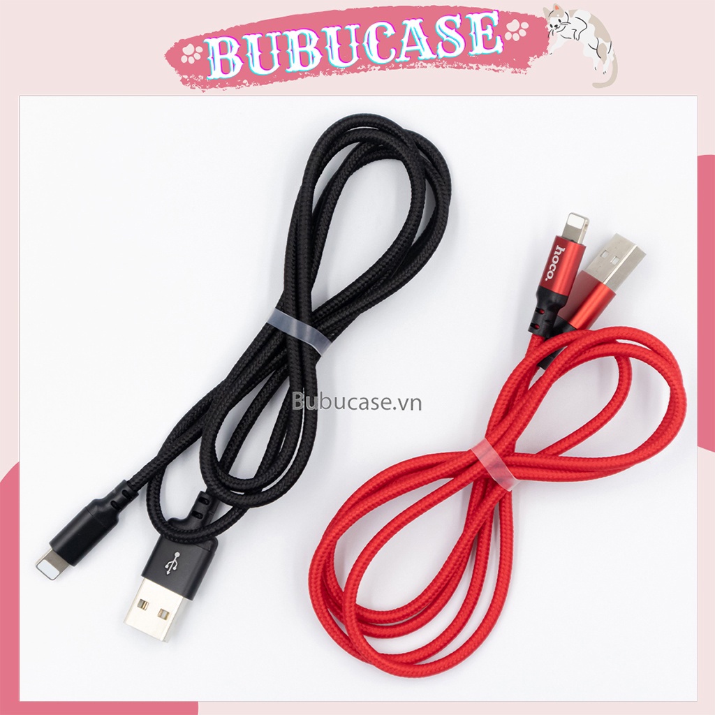 Cáp Sạc cho IP- Cáp Hoco X14 USB to ,IPCáp Sạc Nhanh 2A.