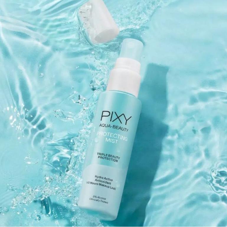 ↿ Xịt Khoáng Bảo Vệ Da 60ml Cao Cấp Pixy Aqua 60ml ☞