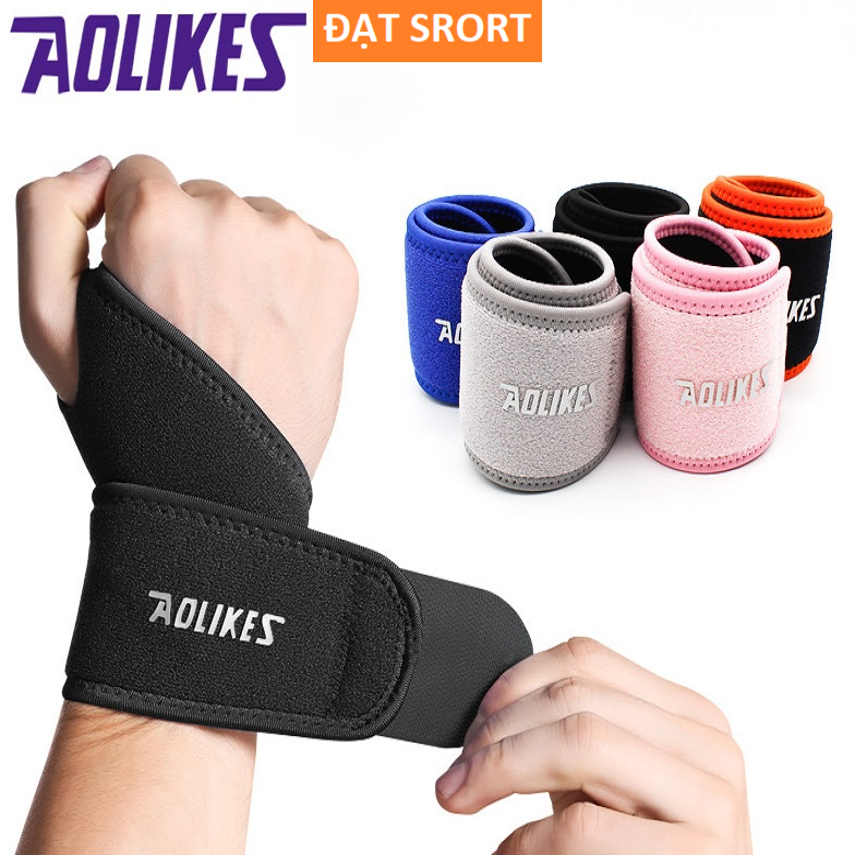 Bảo Vệ Cổ Tay AOLIKES 7937 , Thể Dục Thể Thao , Nâng Tạ , Bóng Rổ , Tennis , Cầu Lông , Bóng Chuyền
