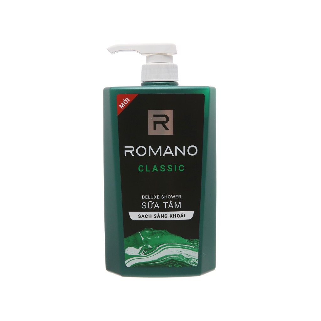 Sữa Tắm Romano Classic 650g [ GIÁ 1 CHAI] sữa tắm romano cao cấp hương nước hoa