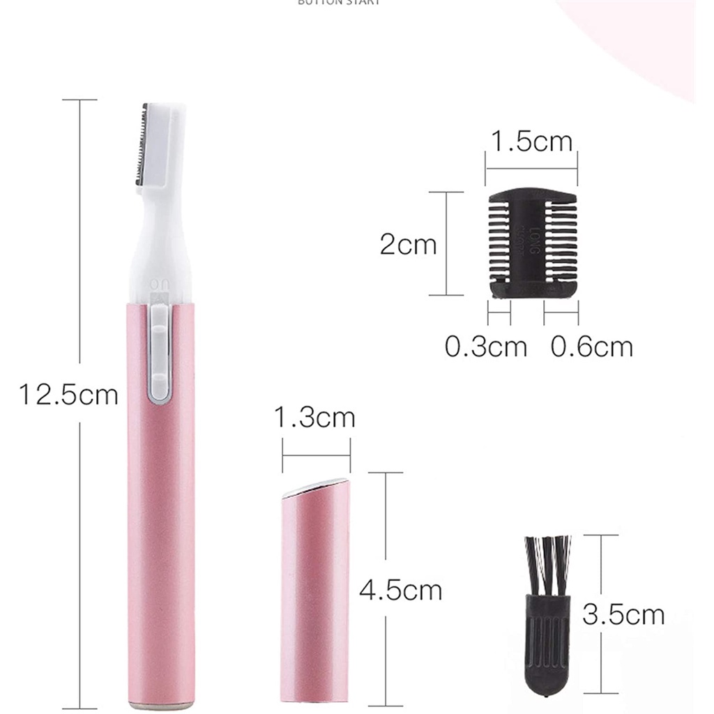 Máy cạo lông mày Salorie không đau sạc USB tiện dụng
