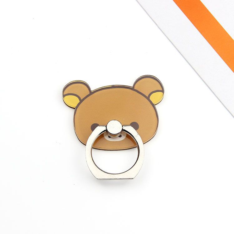 New Cute Animals Frog Bear Rabbit Phone Ring Holder for Couples Desktop Phone Bracket Dây điện thoại di động | BigBuy360 - bigbuy360.vn