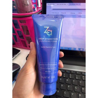 Sửa rửa mặt Za Deep hydration cleansing foam 100g
