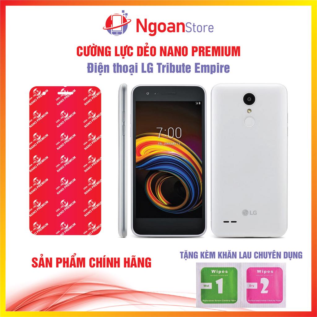 Cường lực dẻo Nano cho Điện thoại LG Tribute Empire - Ngoan Store