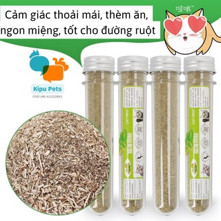 Cỏ mèo dạng ống - catnip cỏ bạc hà cho mèo - ống 40g - kipu pet
