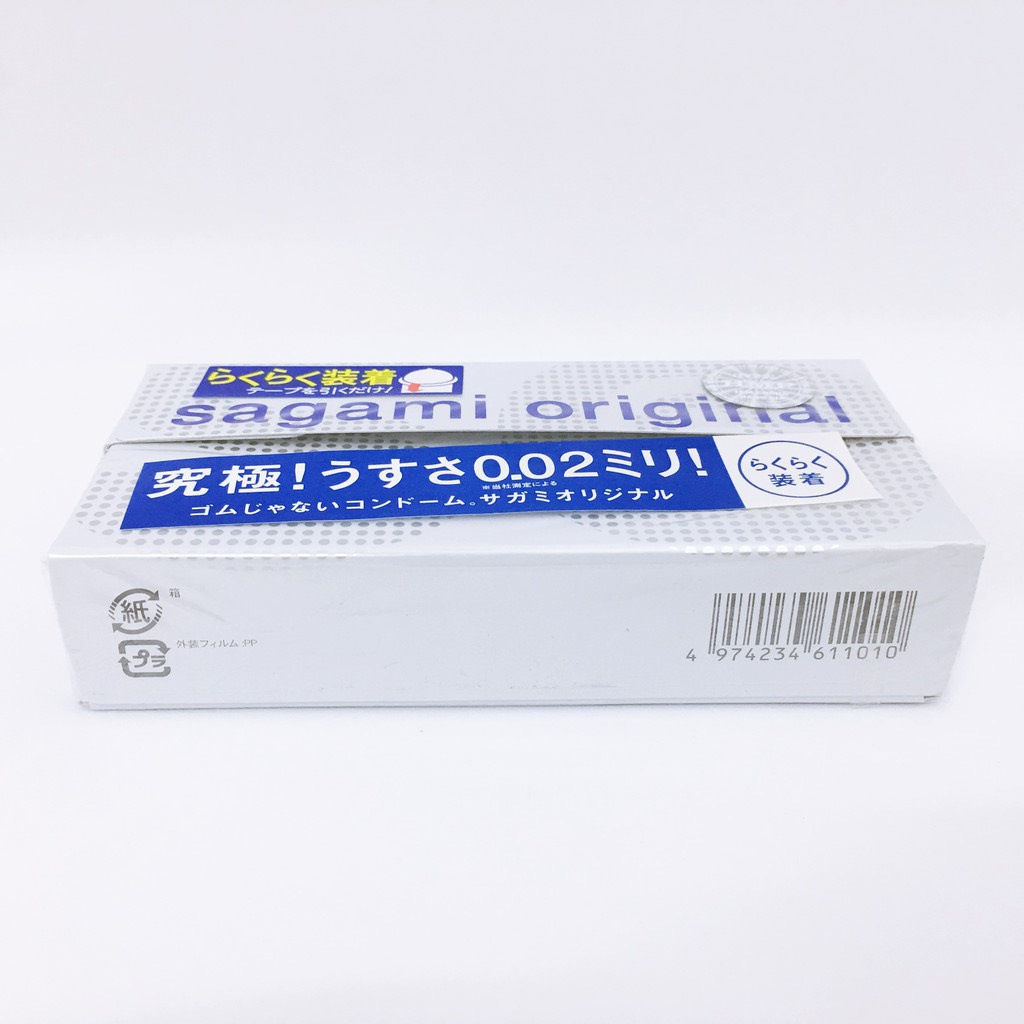 [ GIÁ SỈ ] - Bao cao su Sagami Original 0.02 quick, siêu siêu mỏng chỉ 0.02 mm , ôm sát, chân thật - Hộp 6 chiếc