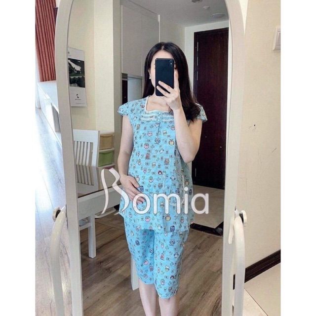 Bộ quần áo thô bầu loại 1/có chun chỉnh bụng/nhiều mẫu