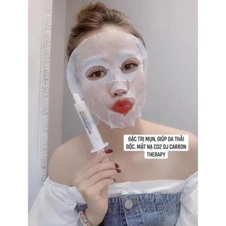 Mặt Nạ Thải Độc CO2 | Thải Độc DJ CARBON THERAPY Hộp 5 Tuýp