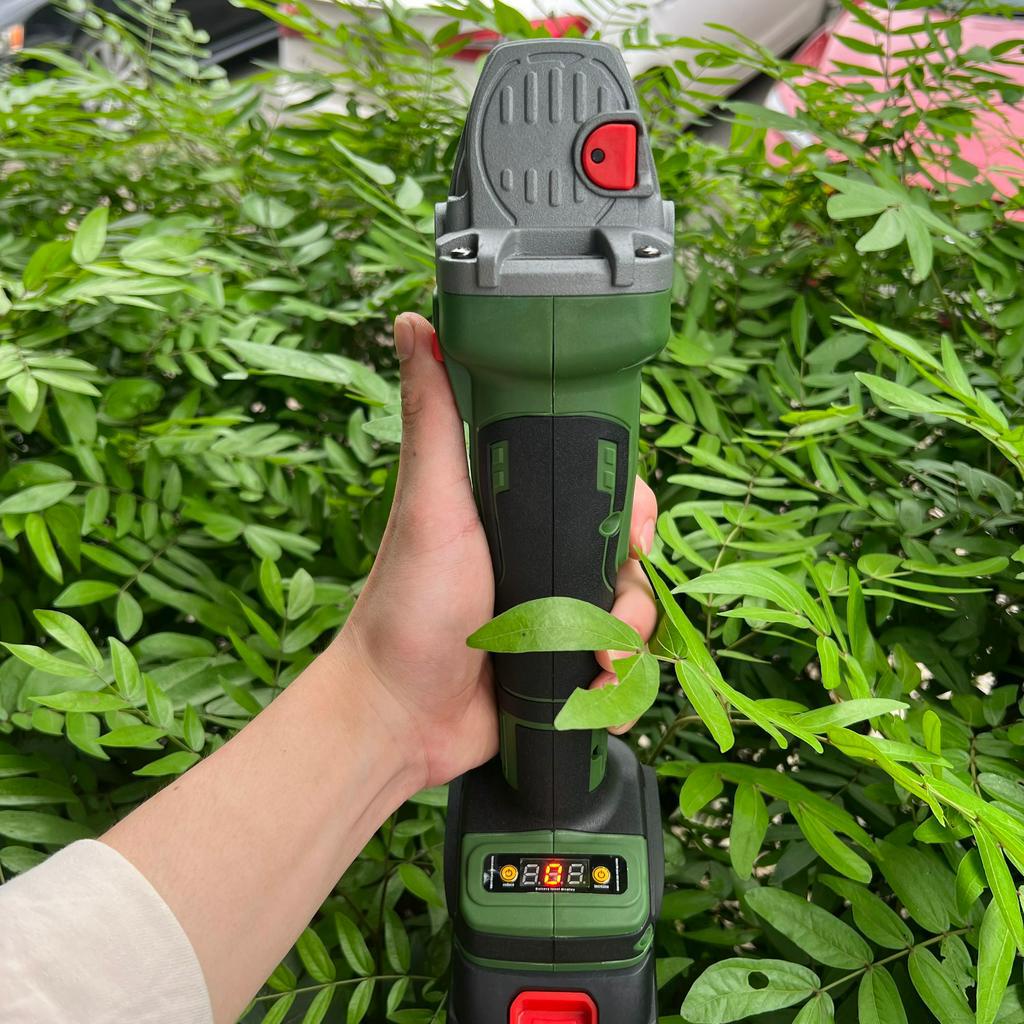 Máy mài pin AKUZA 01BL cao cấp - không chổi than có chỉnh lực điện tử, pin 15 cell x2 bảo hành chính hãng