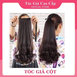 Tóc giả cột xoăn đuôi 🆓FREESHIP🆓 053L