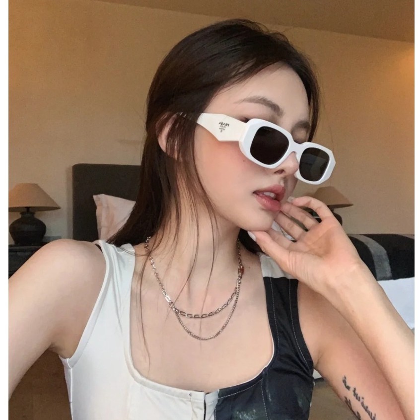 Kính Râm Acetate Thiết Kế Hình Học Thời Trang Pra 2021