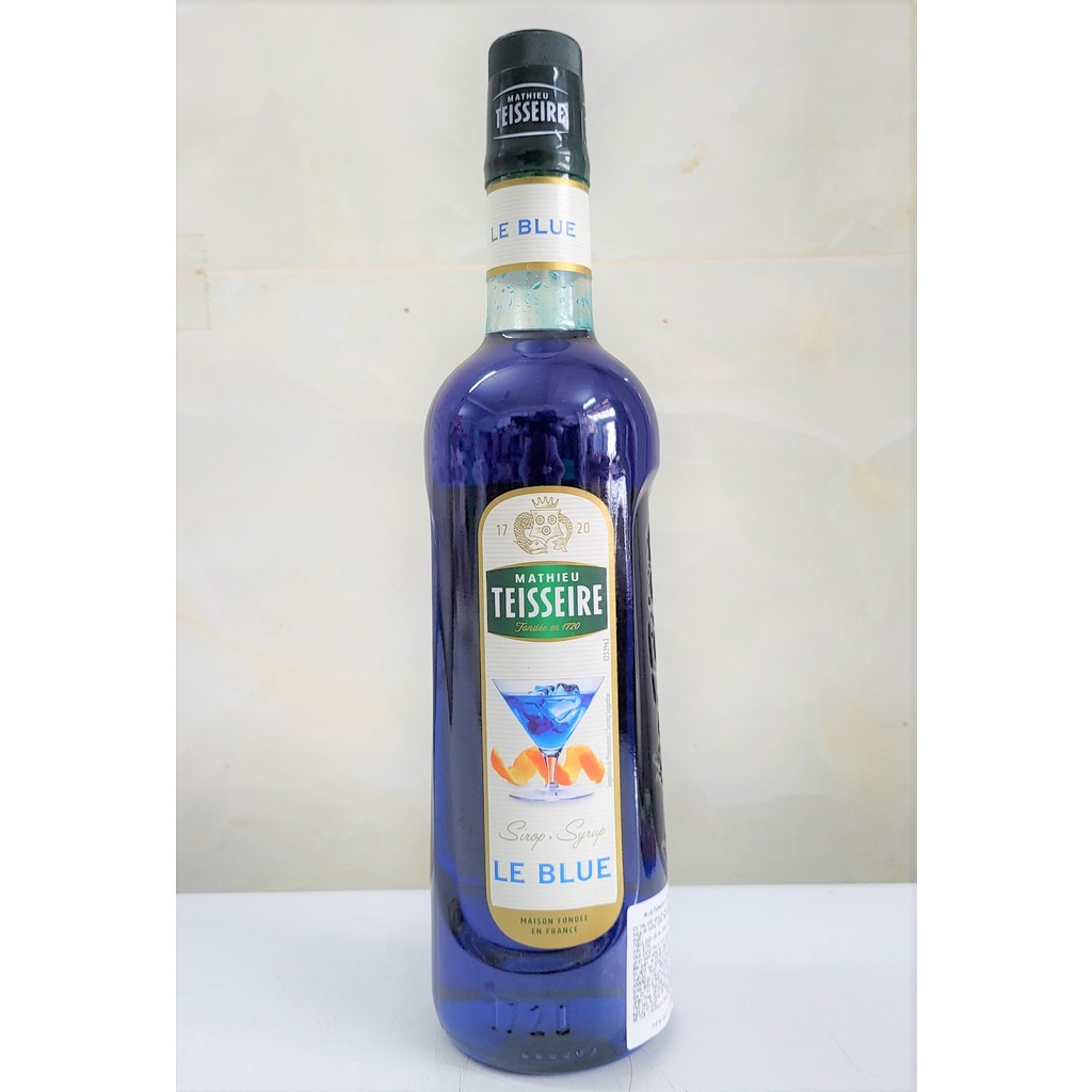 [Chai 700ml] [LE BLUE] SI RÔ PHA CHẾ THỨC UỐNG [France] MATHIEU TEISSEIRE Syrup Curacao