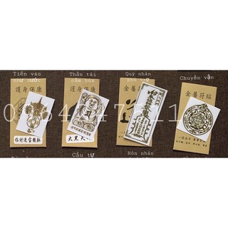 Miếng Dán lưng Điện Thoại Tài Lộc May Mắn Bình An