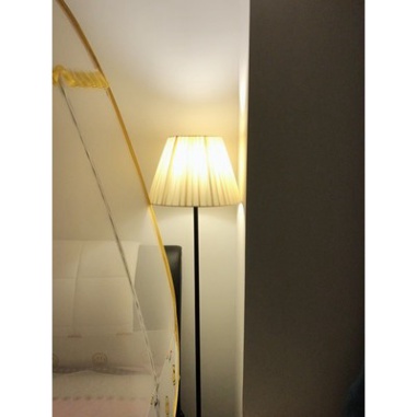 HSGD Đèn cây đứng trang trí nội thất phòng khách, phòng ngủ phong cách Châu Âu, đèn LED 6W công tác ở chao đèn 44 AO18