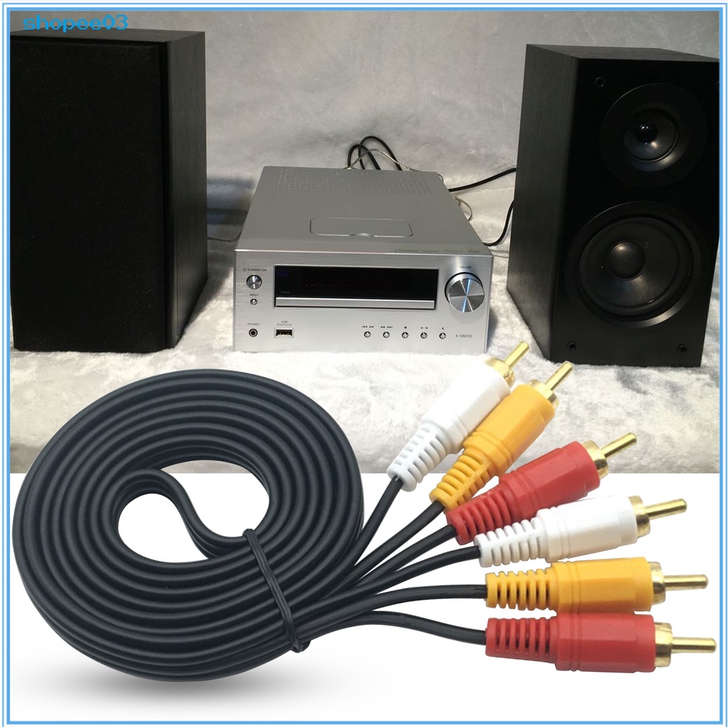 Dây Cáp Âm Thanh 3rca Sang 3rca Thay Thế Cho Dvd