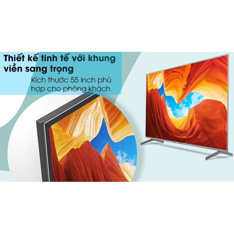 Android Tivi Sony 4K 55 inch KD-55X9000H/S (Miễn phí giao tại HCM-ngoài tỉnh liên hệ shop)