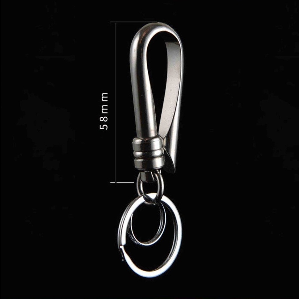 Móc Khóa Oto Xe Máy Đa Năng ZACHI Cao Cấp Sang Trọng Màu Bạc MK17