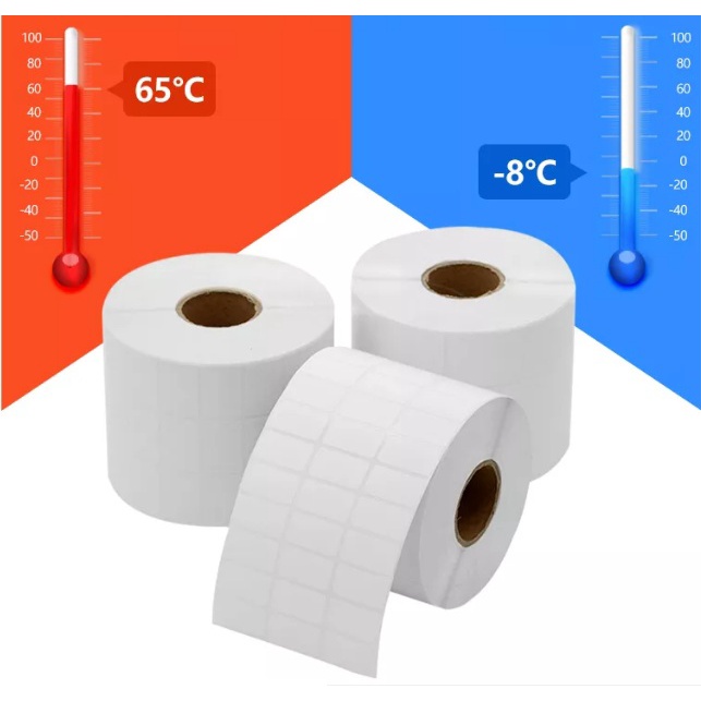 Decal 35x22x3tem/1hàng (in tem nhãn mã vạch) Decal thường in kèm cuộn ruy băng mực