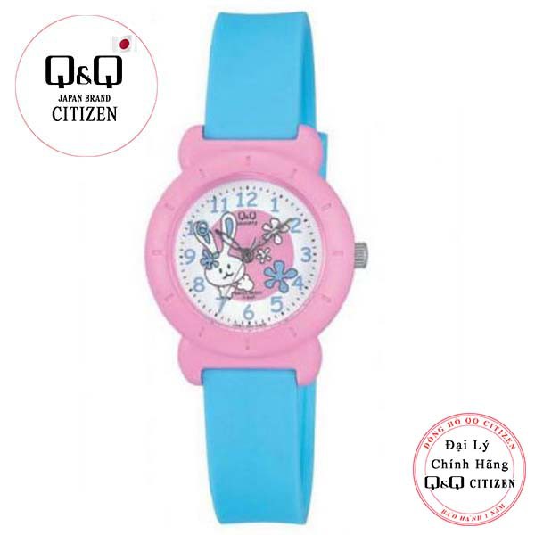 Đồng hồ trẻ em Q&Q Citizen VQ81J màu sắc dây nhựa thương hiệu Nhật Bản | BigBuy360 - bigbuy360.vn
