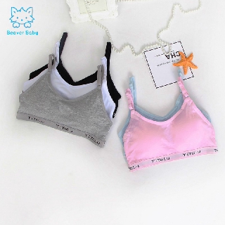 Girls Teen Cotton Bra Training Bra Underwear Underwear Girl Development Bra Kids