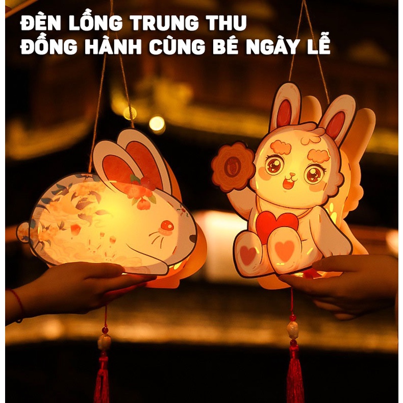 Đèn Lồng Trung Thu Hình Động Vật Đáng Yêu Phát Sáng Cho Bé II  HOMEDECOR