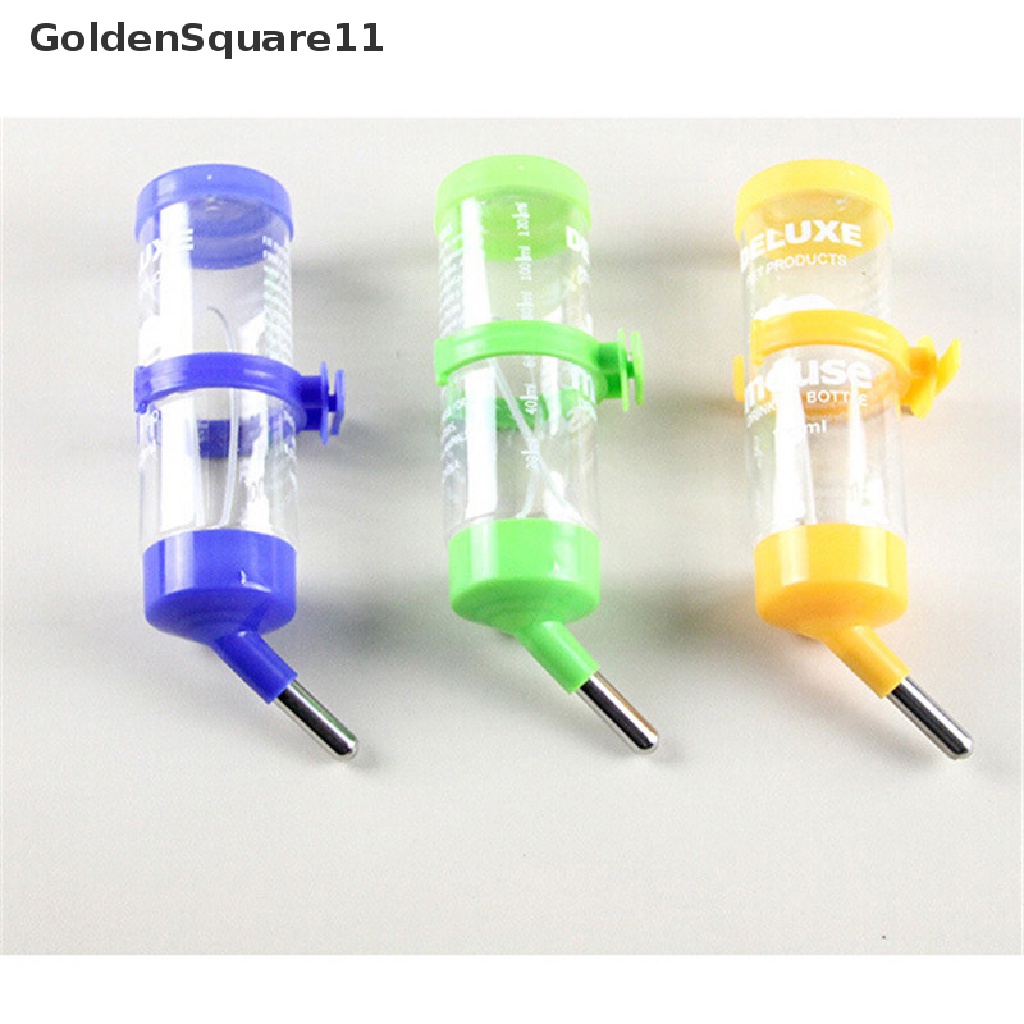 [Goldsquare11] Bình Đựng Nước Uống Bằng Nhựa 3 Kích Cỡ Treo Lồng Chuột Hamster / Thỏ /