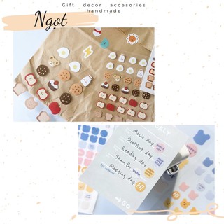 [SẴN] Túi 120 hình Sticker Cute