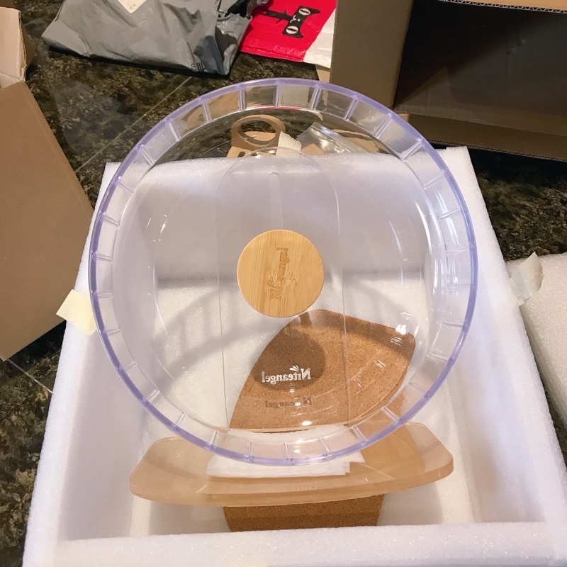 [ORDER] Wheel nhựa Niteangel 21cm/25cm cho Hamster nhập khẩu chính hãng