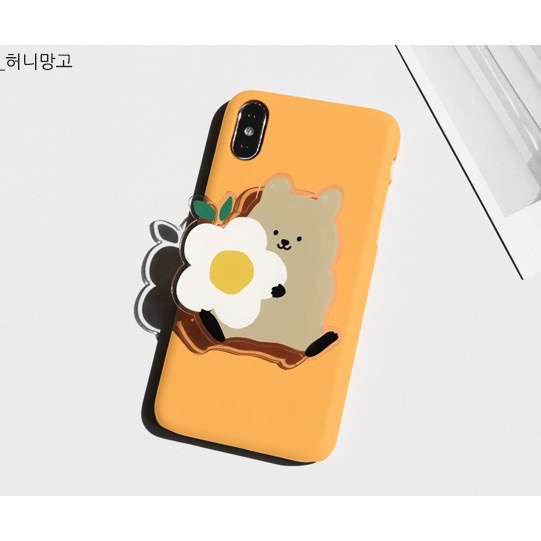 Giá đỡ điện thoại bằng acrylic dễ thương phong cách Hàn Quốc