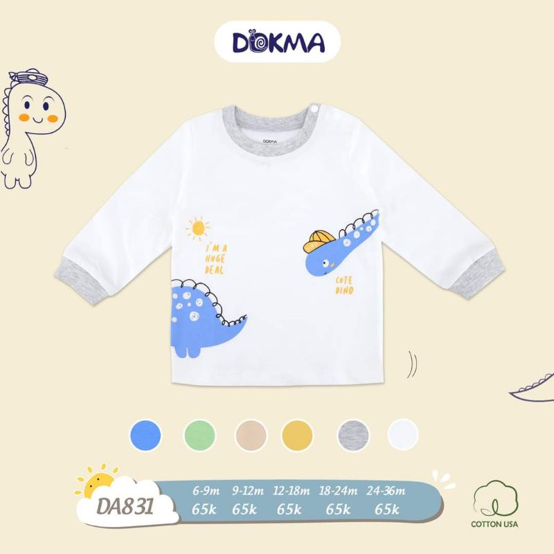 Áo bé trai cài vai DA831