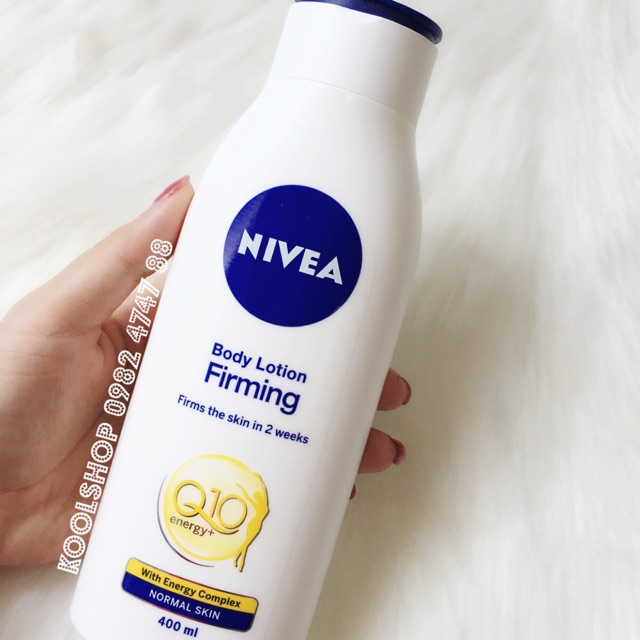 Dưỡng thể thon gọn & săn da Nivea Hautstraffende Body Lotion Q10 Plus 400ml-ĐỨC