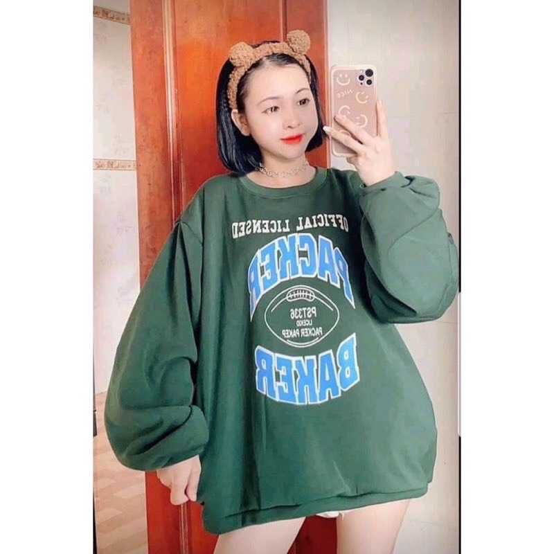 [ RẺ VÔ ĐỊCH ] Áo nỉ sweater siêu xinh packer FROM thụng Unisex tay bồng [ ẢNH THẬT] | BigBuy360 - bigbuy360.vn