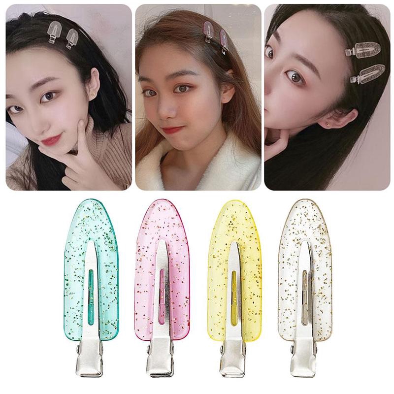 Set 4 Kẹp Tóc Trong Suốt Tiện Dụng Cho Nữ
