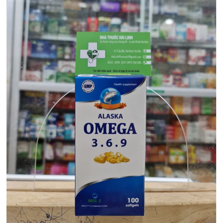 [CHÍNH HÃNG] Alaska Omega 369 - Giúp giảm xơ vữa động mạch