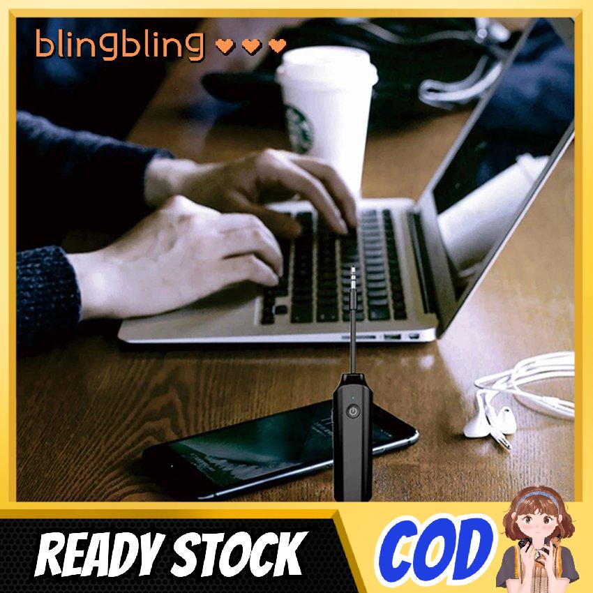 Bộ Thu Phát Âm Thanh Không Dây Cho Tai Nghe Trên Xe Hơi 3.5 Aux