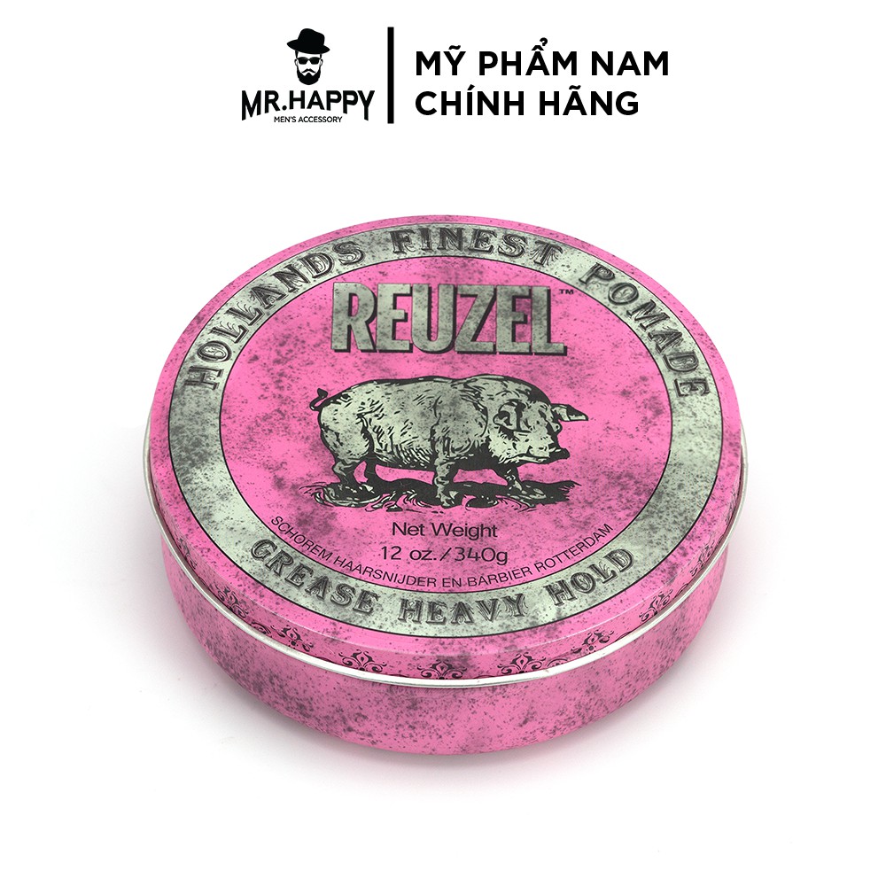 Sáp vuốt tóc Reuzel Pink Pomade 340g
