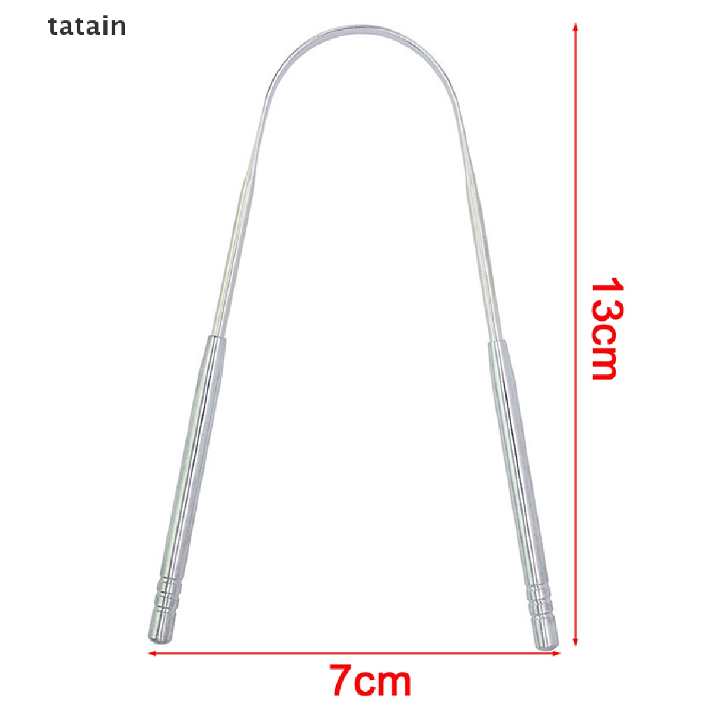 [Hàng mới về] Dụng cụ cạo lưỡi bằng thép không gỉ vệ sinh răng miệng