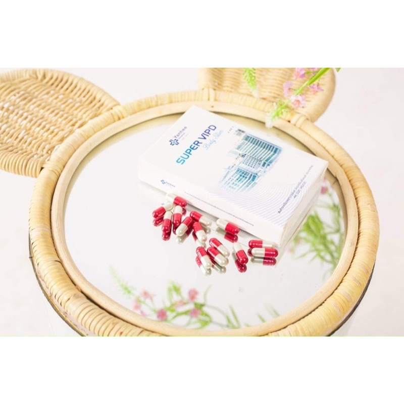Giảm cân Super Vip D+ Viên Đỏ Thái Lan Liệu Trình 1 Hộp Giảm 3-5kg