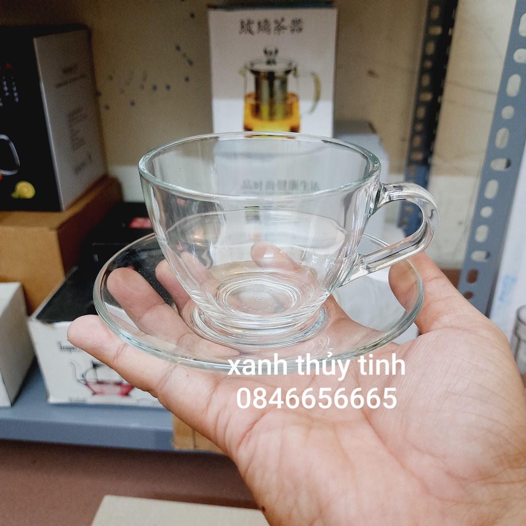 Bộ 6 chén đĩa Thái lan 200ml dùng uống trà, nước - CT4