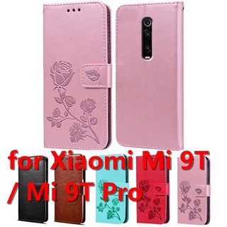 Bao Da Điện Thoại Nắp Lật Kèm Ngăn Đựng Thẻ Cho Xiaomi Mi 9T / Mi 9T Pro